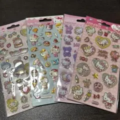 サンリオ キティちゃん ジュエルシール ぷくぷくシール マシュマロシール シール