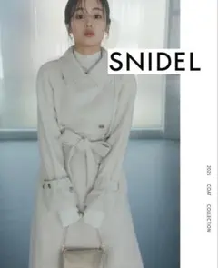 SNIDEL ミドルレンジコート アイボリー タグ付き SNIDEL ミドルレンジコート アイボリー - メルカリ