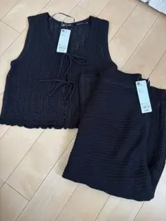GU スカシアミニットジレ・スカート　2点セット　M