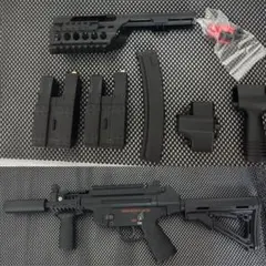 東京マルイ　MP5クルツ　カスタム品 楽天市場】mp5 クルツ カスタムパーツの通販