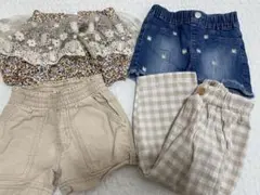 80〜90 ボトムスまとめ売り　4枚