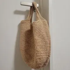 麻紐手提げバッグ