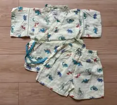 甚平　90㎝　恐竜柄　petit main