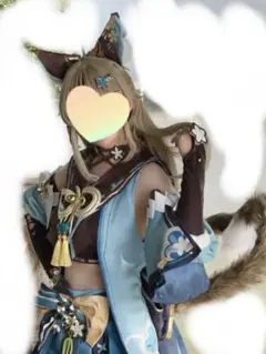 ガイア 原神 コスプレ衣装 三分妄想 三分妄想 原神 コスプレ ガイア 新スキン 大盗賊 帆影に戯る風 新衣装