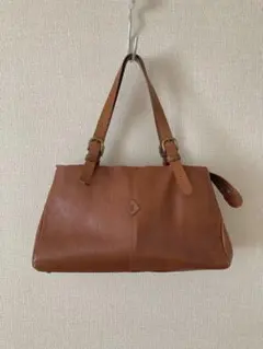 クレドラン　レザー　トート　バッグ　ブラウンのサムネイル