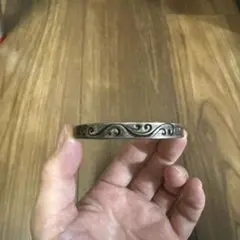 SAAD シルバーバングル 925
