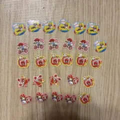 平成レトロ フレークシール 女の子 希少 レア