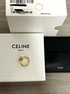 CELINE ノットリング ゴールドのサムネイル