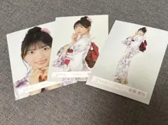 櫻坂46佐藤愛桜 2025浴衣　セミコンプ　生写真