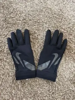 Nike ブラック フィットグローブ フリーサイズ　手袋