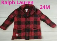 ラルフローレン チェック柄アウター 24M