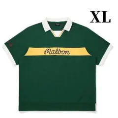 緑色XL マルボンゴルフ ポロシャツ malbon golf 半袖 メンズウェア