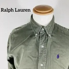 POLO by Ralph Lauren オリーブグリーン ボタンダウン