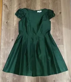 Bon mercerie グリーン　ワンピース