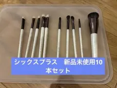 SIXPLUS メイクブラシ 10本セット　新品未使用のサムネイル