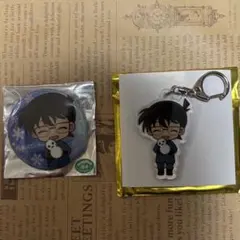 名探偵コナン 残像の交信からの脱出 缶バッジ アクキー 江戸川コナンセット