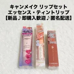 【新品】キャンメイクリップセット【即購入歓迎♪】エッセンス・ティント・口紅