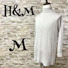 【エイチアンドエム /H&M】　ニット　セーター　ハイネック　M　大きめのサムネイル
