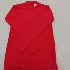 【美品】adidas CLIMLITE M レッドシャツ