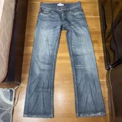00s EMPORIO ARMANI wide straight denim