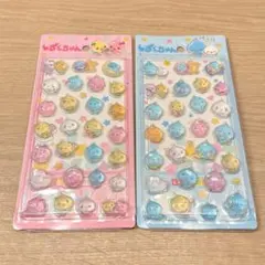 しずくちゃん ボンボンドロップシール 風 シール セット　立体 ぷくぷく