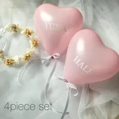 バルーン　誕生日　風船　ハーフバースデー ハートバルーン 100日祝い half