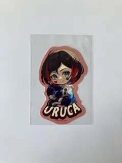 うるか CR crazy raccoon ステッカー