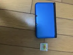 ニンテンドー3DS LL 青 本体　妖怪ウォッチバスターズ白犬隊付き