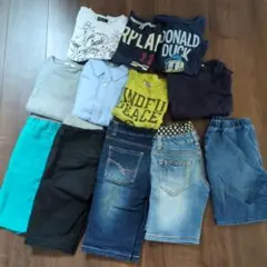 まとめ売り120 男の子夏服Tシャツ短パン