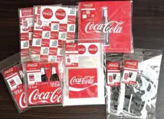 コカ・コーラ ナプキン ジップバッグ8点セット