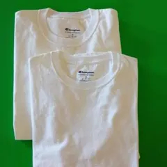 Champion ホワイト Tシャツ Mサイズ　２枚セット