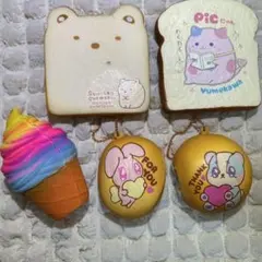 かわいい スクイーズ 5個セット すみっコぐらし