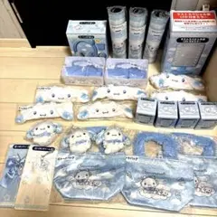シナモロール】サンリオ当たりくじ23点セット/ヘッドフォン/ぬいぐるみ