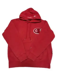 【Champion】パーカー C3-L119 レッド　Lサイズ