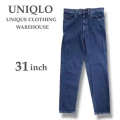 初期 OLD UNIQLO 90s ⭐︎デニムパンツ⭐︎31⭐︎ブルー⭐︎ビンテージ⭐︎