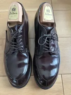 Alden オールデン 54321 バーガンディ 8D 純正シューツリー付のサムネイル