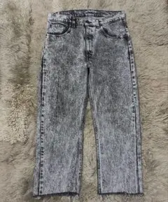 80s USA製 Levi's 505 W32 ケミカルウォッシュ デニムパンツ - メルカリ