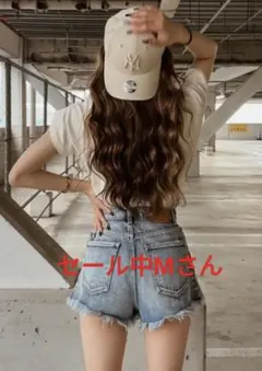 moussy マウジー＊新品未使用品 タグ付き フリンジ ショート デニム