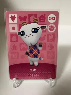 どうぶつの森amiiboカード 第3弾 242 ユキ