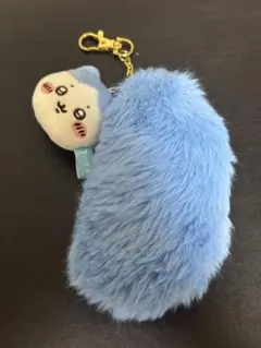 ハチワレ しっぽ マスコット キーホルダー