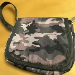 LeSportsac カモフラージュ柄 ポーチ ストラップ付きのサムネイル