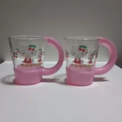 ハローキティ ペアグラス 2個セット　当時物　激レア　箱無し