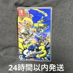 【24時間以内発送】Splatoon 3 Nintendo Switch ソフト