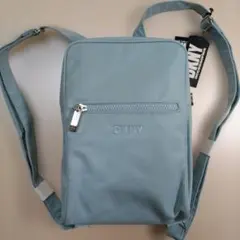 【 未使用 】DKNY スカイブルー リュック　レディース