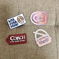 COACH 2026 日本限定 非売品 ステッカー 4枚セット