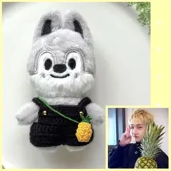 SKZOO 10cm ぬい服 黒パーカー＆ポシェットセット (ポガリ用) - メルカリ