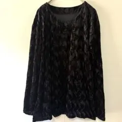 CP SHADES S ベロアシャツ チュニック ブラウン ロンハーマン - メルカリ
