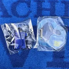FC町田ゼルビア 白崎凌兵選手　ハートネオンカラビナ　　　ラバーユニ　2点セット