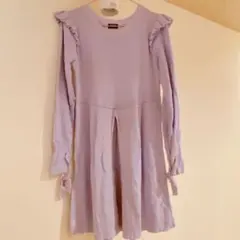PAMEO POSE ワンピース ラベンダー フリルのサムネイル