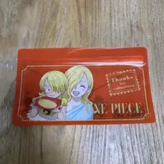 ワンピース ロッテオリジナル ジッパーバッグ　サンジ